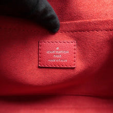 Load image into Gallery viewer, LOUIS VUITTON Lockme Leather Satchel Bag Red