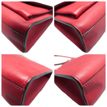 Load image into Gallery viewer, LOUIS VUITTON Lockme Leather Satchel Bag Red