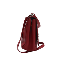 Load image into Gallery viewer, Louis Vuitton Lockme Leather Satchel Bag Red