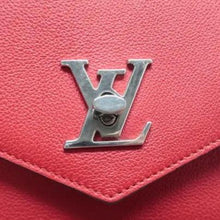 Load image into Gallery viewer, LOUIS VUITTON Lockme Leather Satchel Bag Red