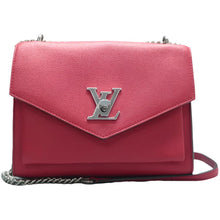 Load image into Gallery viewer, LOUIS VUITTON Lockme Leather Satchel Bag Red