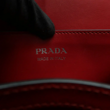 Load image into Gallery viewer, PRADA Monochrome Leather Shoulder Bag Red