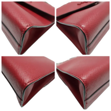 Load image into Gallery viewer, PRADA Monochrome Leather Shoulder Bag Red