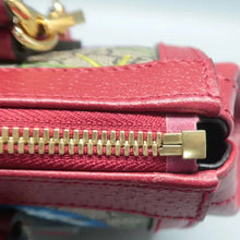 Load image into Gallery viewer, Gucci Ophidia Flora Canvas Satchel Bag Red