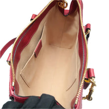 Load image into Gallery viewer, Gucci Ophidia Flora Canvas Satchel Bag Red