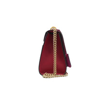 Load image into Gallery viewer, Gucci Padlock Medium Leather Chain Shoulder Bag Red