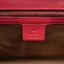 Load image into Gallery viewer, Gucci Padlock Medium Leather Chain Shoulder Bag Red