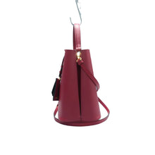 Load image into Gallery viewer, PRADA  Panier Leather Satchel Bag Red
