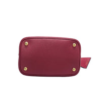 Load image into Gallery viewer, PRADA  Panier Leather Satchel Bag Red