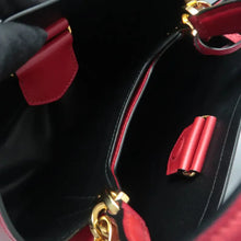 Load image into Gallery viewer, PRADA  Panier Leather Satchel Bag Red