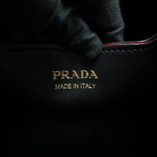 Load image into Gallery viewer, PRADA  Panier Leather Satchel Bag Red