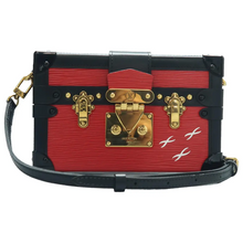 Load image into Gallery viewer, Louis Vuitton Petite Malle EPI Leather Shoulder Bag Red