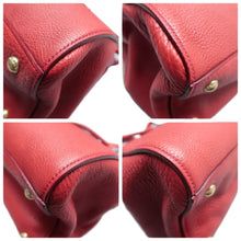 Load image into Gallery viewer, Prada Leather Satchel Bag Red