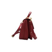 Load image into Gallery viewer, PRADA Leather Satchel Bag Red