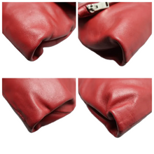 Load image into Gallery viewer, Prada Leather Shoulder Bag Red