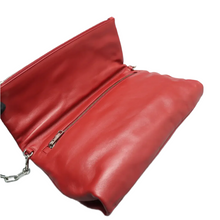 Load image into Gallery viewer, Prada Leather Shoulder Bag Red