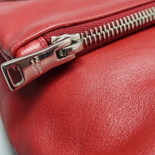 Load image into Gallery viewer, Prada Leather Shoulder Bag Red