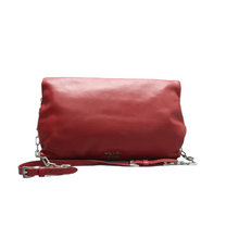 Load image into Gallery viewer, Prada Leather Shoulder Bag Red