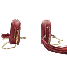 Load image into Gallery viewer, Yves Saint Laurent Leather Shoulder Bag Red