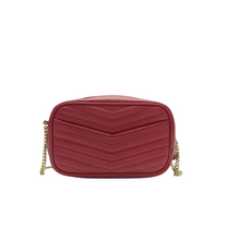 Load image into Gallery viewer, Yves Saint Laurent Leather Shoulder Bag Red