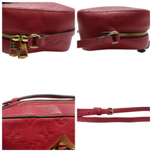 Load image into Gallery viewer, Louis Vuitton Saintonge Monogram Leather Satchel Bag Red