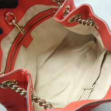 Load image into Gallery viewer, GUCCI Soho Chain Leather Shoulder Bag Watermelon Red