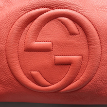 Load image into Gallery viewer, GUCCI Soho Chain Leather Shoulder Bag Watermelon Red