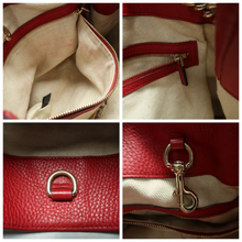 Load image into Gallery viewer, Gucci Soho Chain Leather Shoulder Bag Red