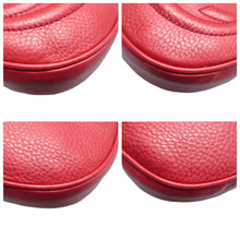 Load image into Gallery viewer, GUCCI Soho Leather Shoulder Bag Red
