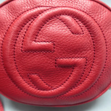 Load image into Gallery viewer, GUCCI Soho Leather Shoulder Bag Red