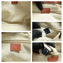 Load image into Gallery viewer, GUCCI Sukey Brick Leather Satchel Bag Red