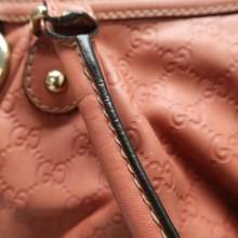 Load image into Gallery viewer, GUCCI Sukey Brick Leather Satchel Bag Red