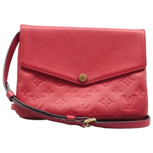 Load image into Gallery viewer, Louis Vuitton Twice Monogram Leather Shoulder bag Red
