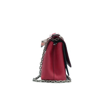 Load image into Gallery viewer, Louis Vuitton Very Monogram Leather Satchel Bag Red