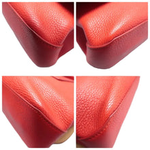 Load image into Gallery viewer, LOUIS VUITTON Volta Leather Satchel Bag Red