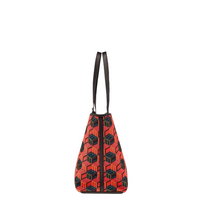Load image into Gallery viewer, MCM Cubic Logo Jacquard Tote Bag Tricolor
