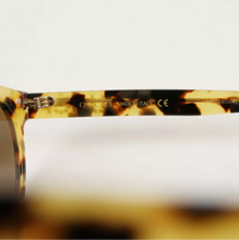 Load image into Gallery viewer, Gucci Acetate Crystal Logo Tortoiseshell Sunglasses Bicolor
