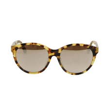 Load image into Gallery viewer, Gucci Acetate Crystal Logo Tortoiseshell Sunglasses Bicolor