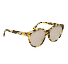 Load image into Gallery viewer, Gucci Acetate Crystal Logo Tortoiseshell Sunglasses Bicolor