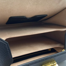 Load image into Gallery viewer, Alexander McQueen Leather Box Crossbody Bag Black