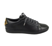 Load image into Gallery viewer, Yves Saint Laurent Court Leather Lips Sneaker Black