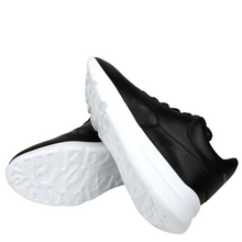 Load image into Gallery viewer, Alexander McQueen Leather Sneakers Black