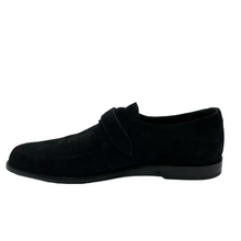 Load image into Gallery viewer, Yves Saint Laurent Charles Suede Loafer Dress Shoes Black