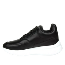 Load image into Gallery viewer, Alexander McQueen Leather Sneakers Black