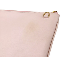 Load image into Gallery viewer, MCM Lotus Leather Crystals Pouch Pink