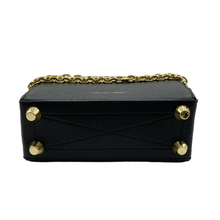 Load image into Gallery viewer, Alexander McQueen Leather Box Crossbody Bag Black