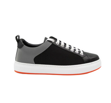 Load image into Gallery viewer, MCM Leather/Canvas Sneaker Black