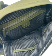 Load image into Gallery viewer, MCM Jemison Nylon Crossbody Waist Bag Green