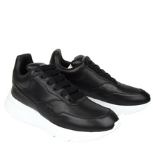 Load image into Gallery viewer, Alexander McQueen Leather Sneakers Black