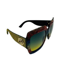 Load image into Gallery viewer, Gucci GG Logo Acetate Square Sunglasses Rainbow